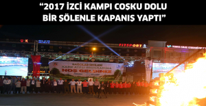 “2017 İzci Kampı coşku dolu bir şölenle kapanış yaptı”
