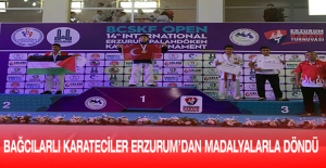 Bağcılarlı karateciler Erzurum’dan madalyalarla döndü