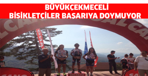 Büyükçekmeceli bisikletçiler başarıya doymuyor