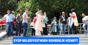 Eyüp Belediyesi'nden rehberlik hizmeti