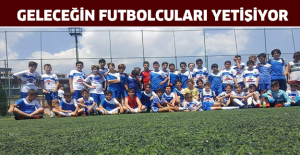 Geleceğin futbolcuları yetişiyor