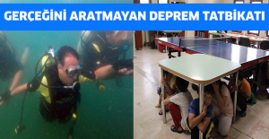 Gerçeğini Aratmayan Deprem Tatbikatı