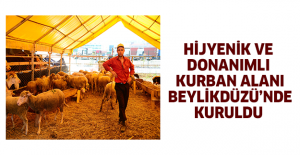HİJYENİK VE DONANIMLI KURBAN ALANI BEYLİKDÜZÜ’NDE KURULDU