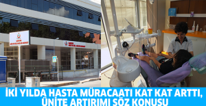 İki yılda hasta müracaatı kat kat arttı, ünite artırımı söz konusu