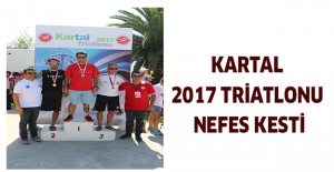 KARTAL 2017 TRİATLONU NEFES KESTİ