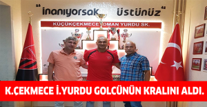 K.ÇEKMECE İ.YURDU GOLCÜNÜN KRALINI ALDI.