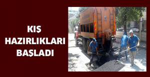Kış hazırlıkları başladı