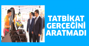 Tatbikat gerçeğini aratmadı