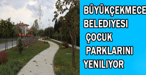 Büyükçekmece Belediyesi çocuk parklarını yeniliyor