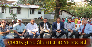 Çocuk şenliğine belediye engeli