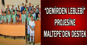 “Demirden Leblebi” projesine Maltepe’den destek
