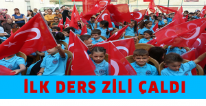 İlk ders zili çaldı