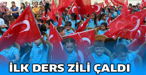 İlk ders zili çaldı