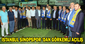 İSTANBUL SİNOPSPOR ‘DAN GÖRKEMLİ AÇILIŞ