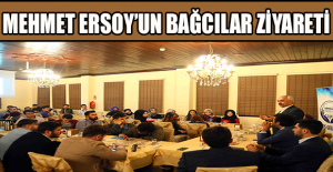 Mehmet Ersoy’un bağcılar ziyareti