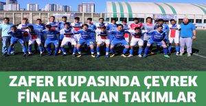 ZAFER KUPASINDA ÇEYREK FİNALE KALAN TAKIMLAR ŞEKİLLENİYOR.