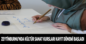 Zeytinburnu’nda Kültür Sanat Kursları Kayıt Dönemi Başladı