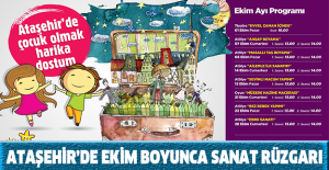 Ataşehir’de Ekim boyunca sanat rüzgarı