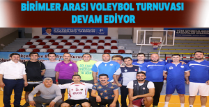 Birimler Arası Voleybol Turnuvası Devam Ediyor