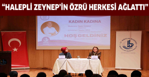 “Halepli Zeynep’in özrü herkesi ağlattı”