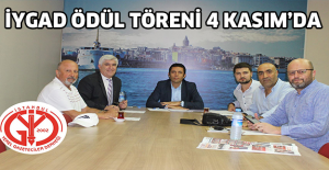İYGAD ödül töreni 4 Kasım’da