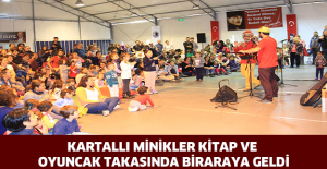 KARTALLI MİNİKLER KİTAP VE OYUNCAK TAKASINDA BİRARAYA GELDİ