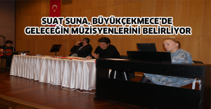 Suat Suna, Büyükçekmece’de geleceğin müzisyenlerini belirliyor