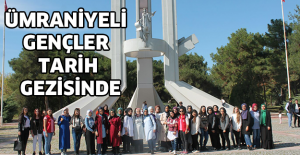 Ümraniyeli Gençler Tarih Gezisinde