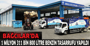 “Bağcılar’da 1 milyon 311 bin 800 litre benzin tasarrufu yapıldı”