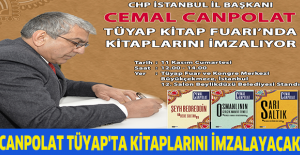 CANPOLAT TÜYAP'TA KİTAPLARINI İMZALAYACAK
