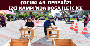 ÇOCUKLAR, DEREAĞZI İZCİ KAMPI’NDA DOĞA İLE İÇ İÇE