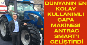 DÜNYANIN EN KOLAY KULLANIMLI ÇAPA MAKİNESİ ANTRAC SMART’I GELİŞTİRDİ
