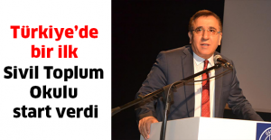 Türkiye’de bir ilk  Sivil Toplum Okulu start verdi