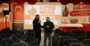 15 Temmuz gazisi İskender Çadırcıer, gençlerle buluştu