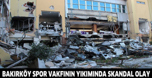 Bakırköy Spor Vakfının yıkımında skandal olay