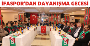 İfaspor’dan dayanışma gecesi