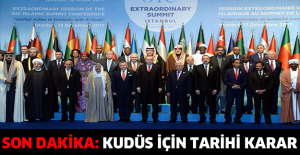 Son dakika: Kudüs için tarihi karar