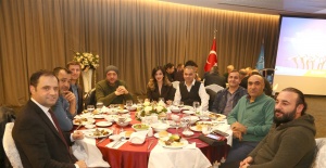 Başkan Karadeniz gazetecileri ağırladı