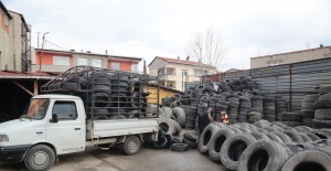 Ömrünü Tamamlamış Lastikler Geri Dönüşüme Kazandırılıyor