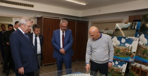FENERBAHÇE SPOR KULÜBÜ BAŞKANI AZİZ YILDIRIM’NDAN BAŞKAN ALTINOK ÖZ’E ZİYARET