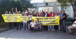 Güvenlik Görevlilerinden ‘Güvenlik Soruşturması’ Eylemi