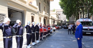 Uysal İBB Çalışanları ile Bayramlaştı