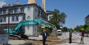 ARALIK İLÇESİ YENİ KANALİZASYONA VE SU ŞEBEKESİNE KAVUŞUYOR.