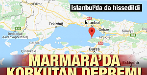 Marmara'da korkutan deprem!