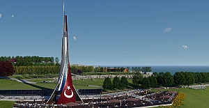 Büyükçekmece’ye 100. Yıl Cumhuriyet Anıtı