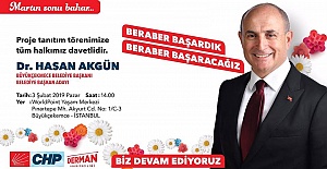 Başkan Akgün Projelerini Açıklıyor