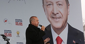 Cumhurbaşkanı Erdoğan Küçükçekmece’de