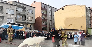 Esenler Belediyesi 'den Tahliye Ve Yangın Tatbikatı