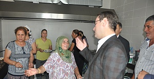 AĞU İÇEN CEM EVİNDE BİRLİK YEMEĞi
