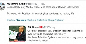 Erdoğan Birleşmiş Milletler'de mazlumların sesi oldu! Dünyadan destek yağdı.